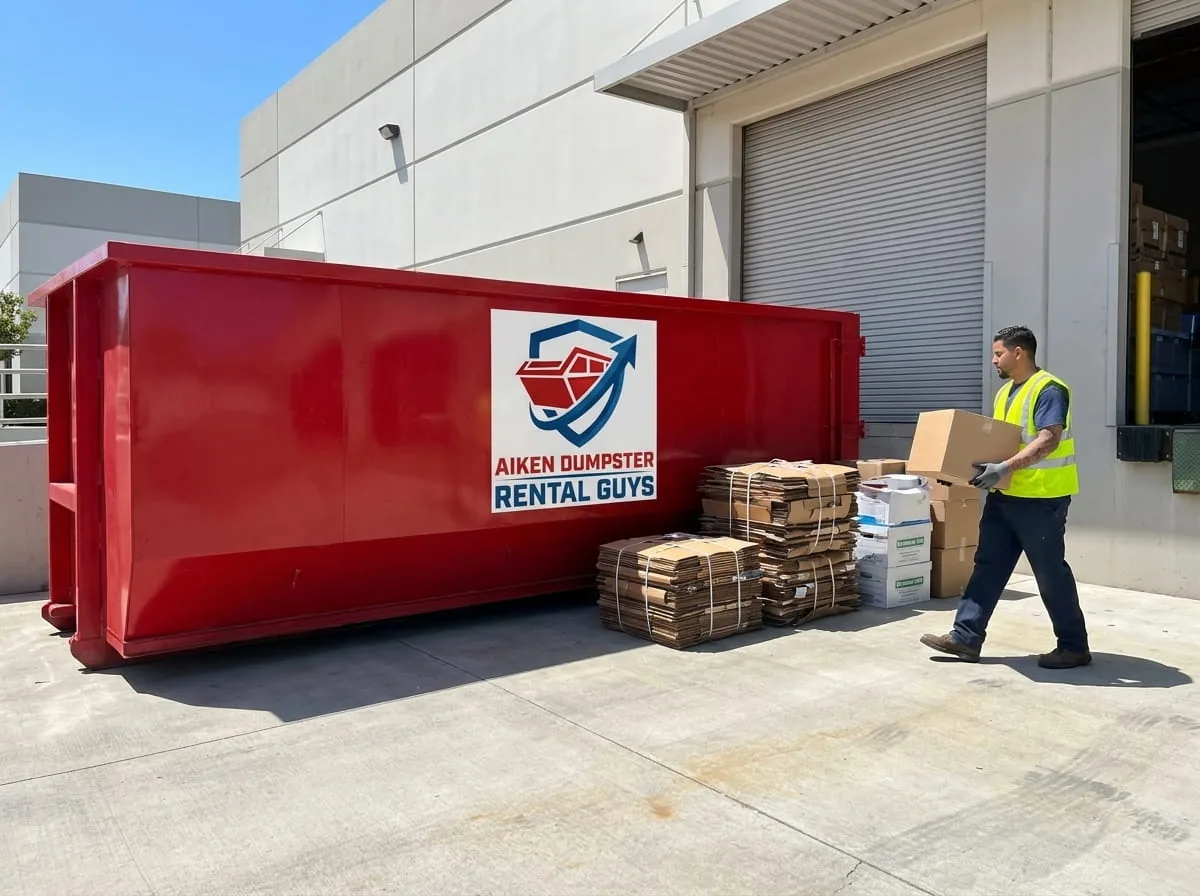 Dumpster rental in Clearwater SC Roll-off dumpster rental serving Clearwater, SC