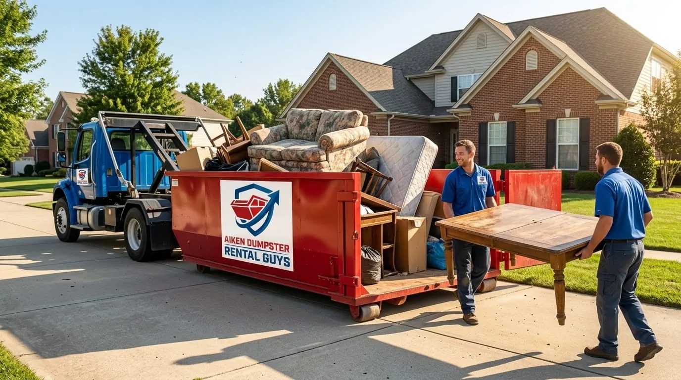 Dumpster rental in Gloverville SC Roll-off dumpster rental serving Gloverville, SC