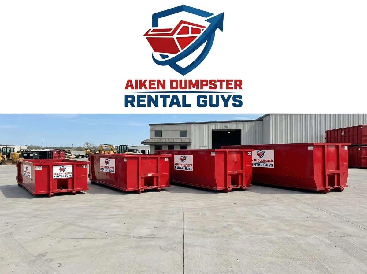 Range of roll-off dumpster sizes available in Aiken SC